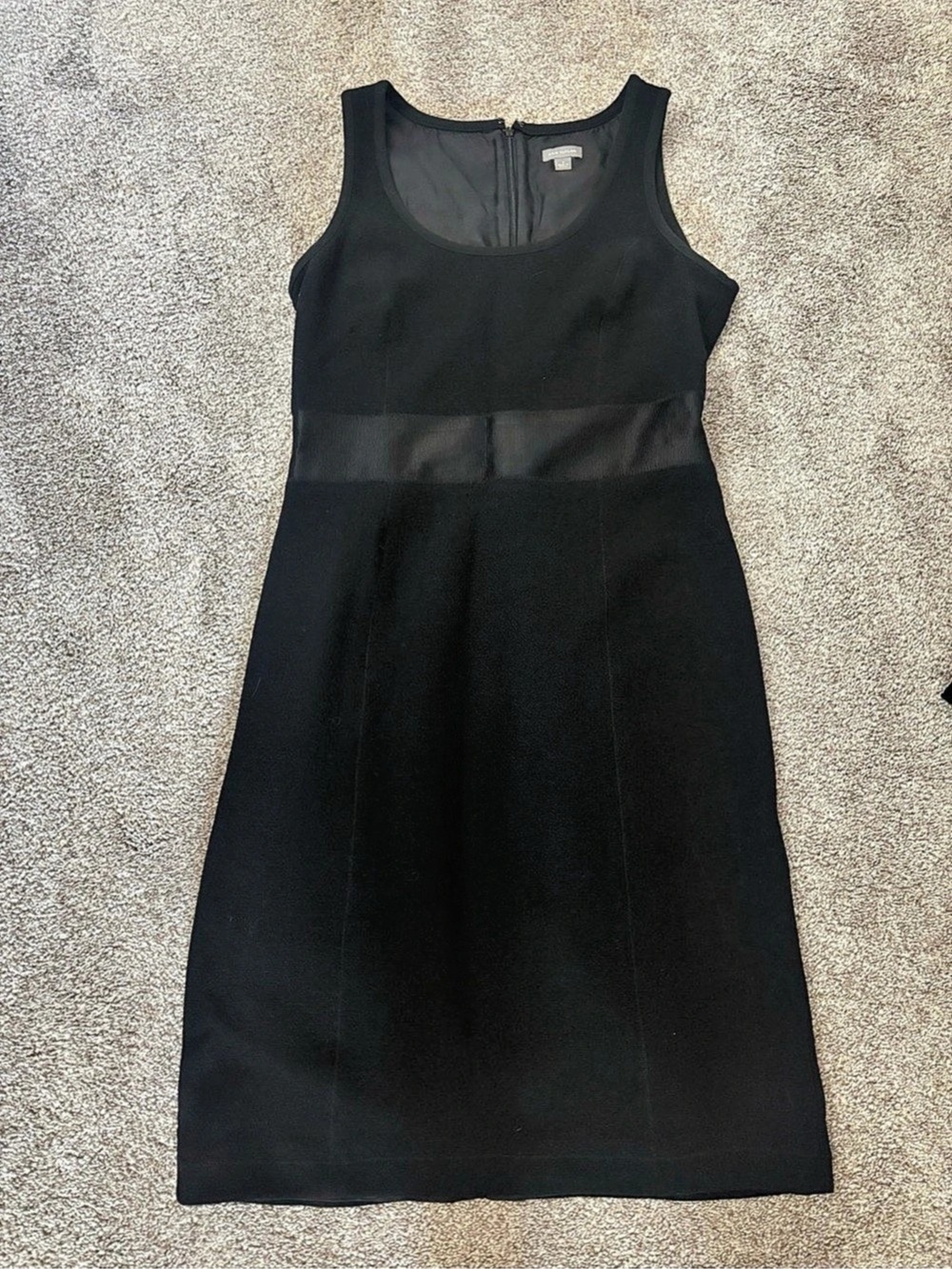 Ann Taylor Black Wool Blend Size 6 Dress & Coordinating Size 10 Jacket